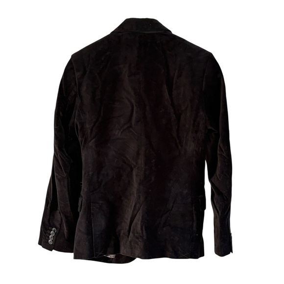 Goodfellow NWT Black Mens Size Small Velvet Soft Kenwood Blazer - Picture 6 of 7